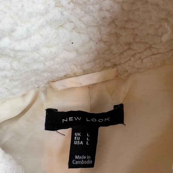 New Look Oversized Sherpa Jacket - Picture 5 of 5